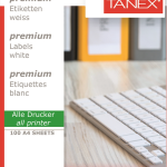 Tanex Laser Etiket Tw-2614 105 X 40 Mm ( 14 ) 100 Lü