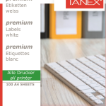 Tanex Laser Etiket Tw-2115 70 X 56 Mm ( 15 ) 100 Lü