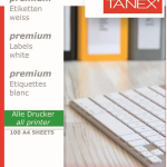Tanex Laser Etiket Tw-2014 99.1 X 38.1 Mm ( 14 ) 100 Lü