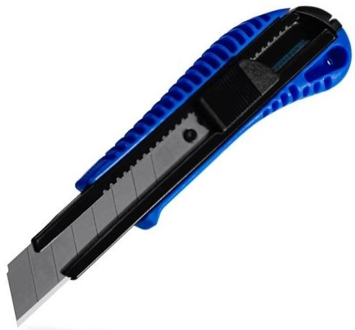 80759 Kraf Maket Bıçağı Geniş Plastik Metal Ağızlı 629g - Görsel 1