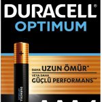 Duracell Pil Optımum 4 Lü Aaa İnce Kalem