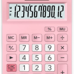 Casıo Hesap Makinesi Masaüstü Mx-12b-pk 12 Hane Pembe