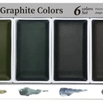 Zıg Suluboya Gansaı Tambı Mc20gr/6v Graphıte Color 6 Renk