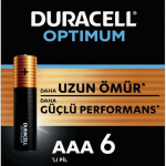 Duracell Pil Optımum 6 Lı Aaa İnce Kalem