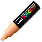 Uni Poster Markörü Posca Pc-8k 8.0 Fosforlu Açık Turuncu