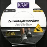 Kraf Kaydırmaz Bant 50mm X 15m Siyah 2585